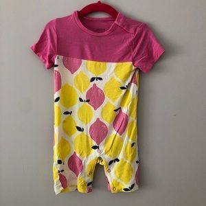 Silkberry baby lemon romper